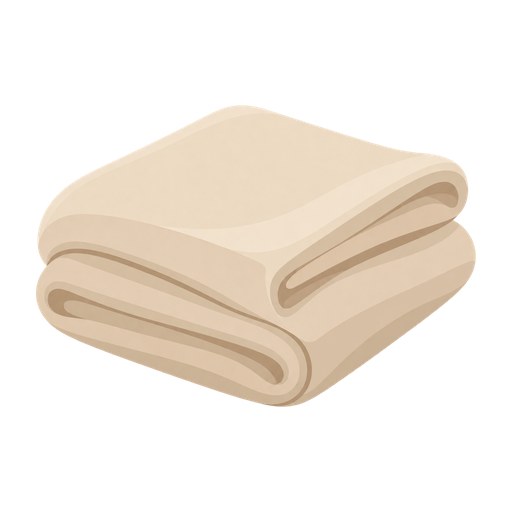 Fleece blanket, illustrative image