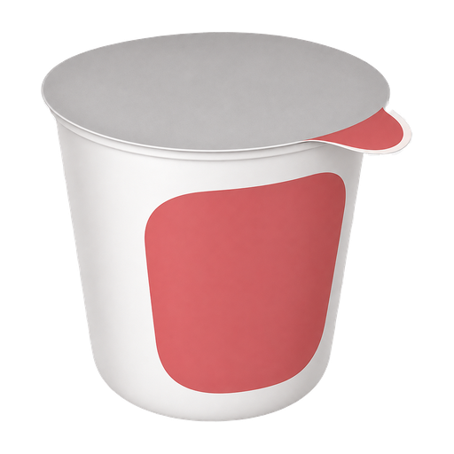 Yogurt pot, illustrative image